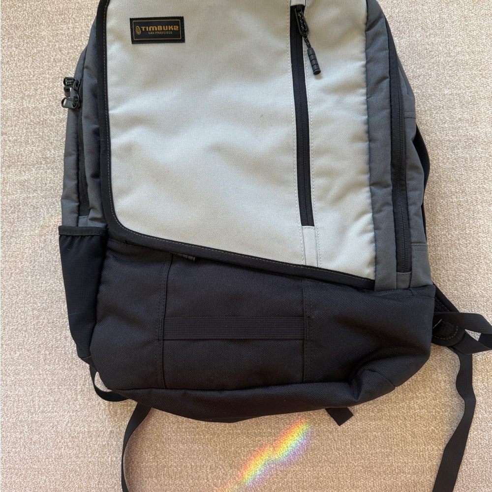 Timbuk2 Two-Tone Gray and Black Backpack